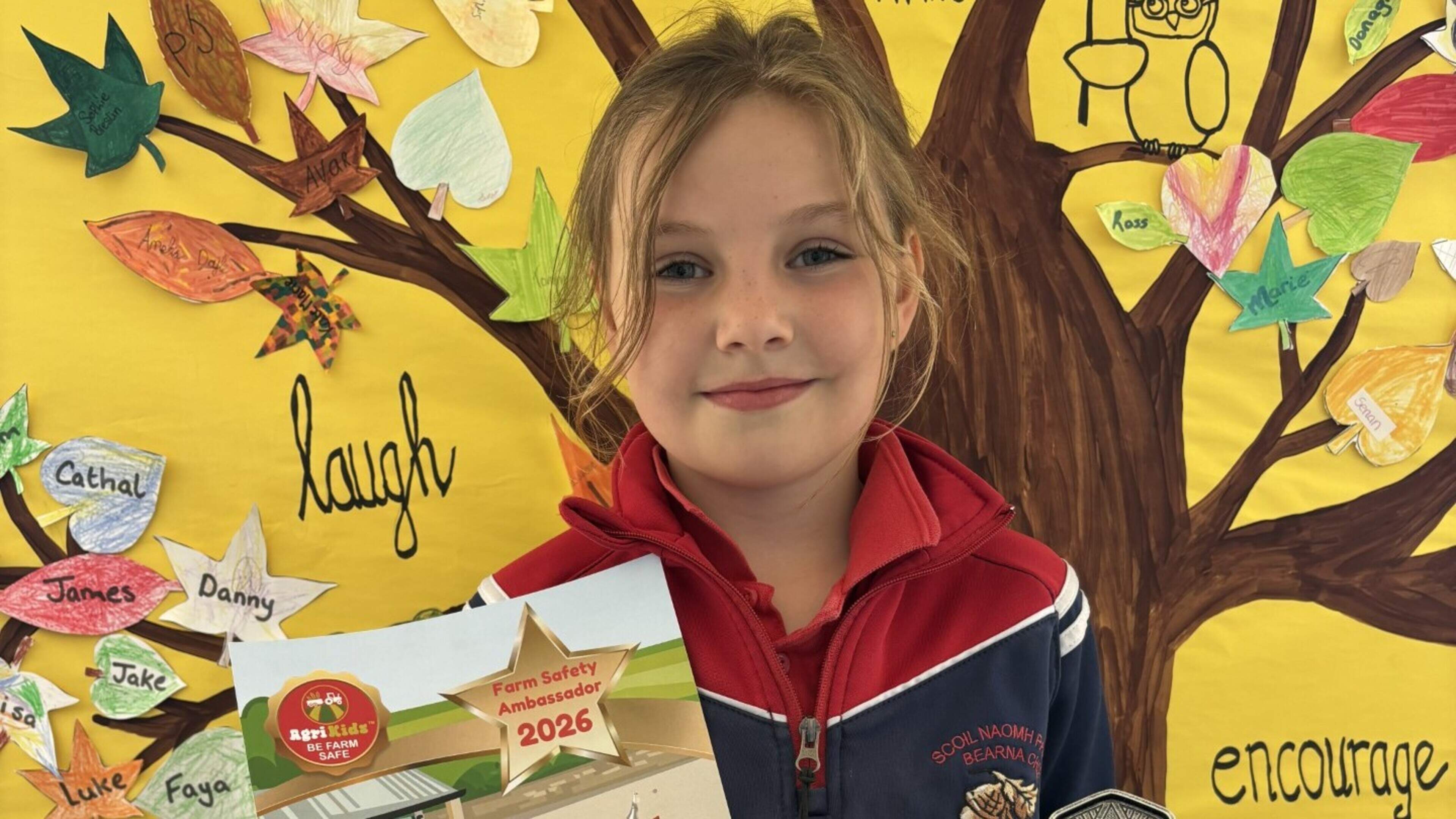 Wicklow pupil and school honoured in national farm safety awards